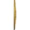 Ekena Millwork Norwich Ceiling Medallion (Fits Canopies up to 4 1/2"), 18"OD x 3 1/2"ID x 1 3/8"P, Iridescent Gold CM18NOIGS - alternate 4